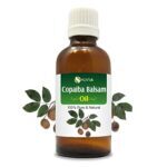 Copaiba Balsam (Copaifera reticulata syn C. officinalis) Essential Oil 100% Pure & Natural - Undiluted Uncut Cold Pressed Aromatherapy Premium Oil - Therapeutic Grade - 30 ML